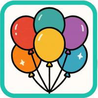 balloons mighty writer tile